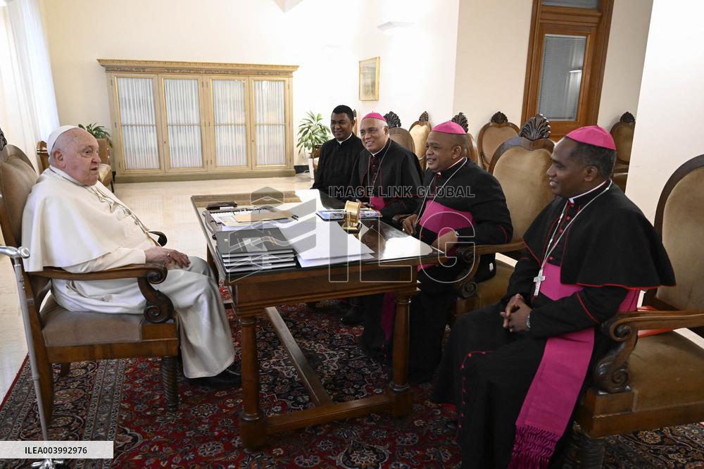Pope Francis Receives Episcopal Conference Of Madagascar - Vatican
