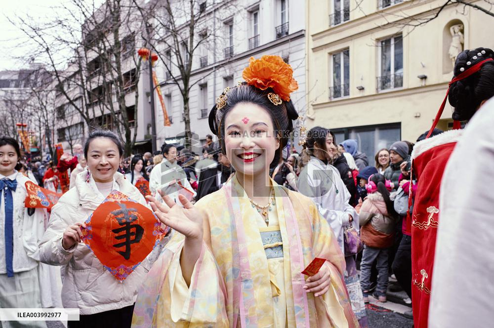 Chinese New Year Parade In Paris