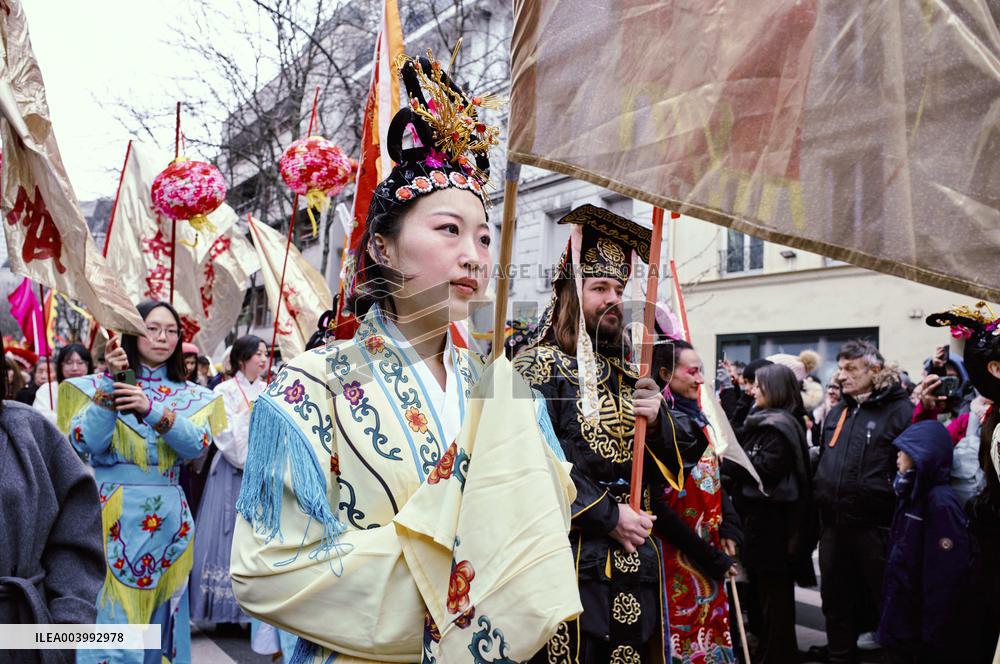 Chinese New Year Parade In Paris