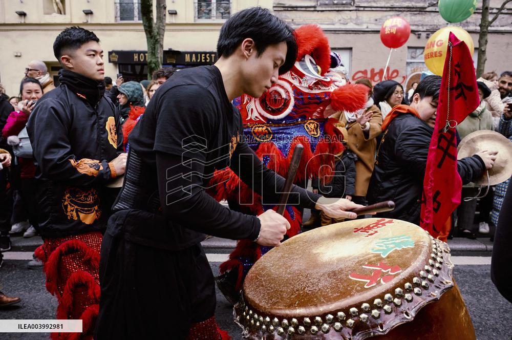 Chinese New Year Parade In Paris