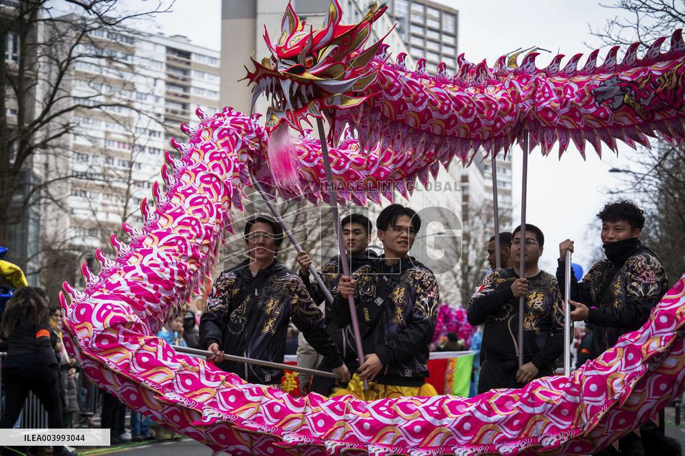 Chinese New Year Parade In Paris