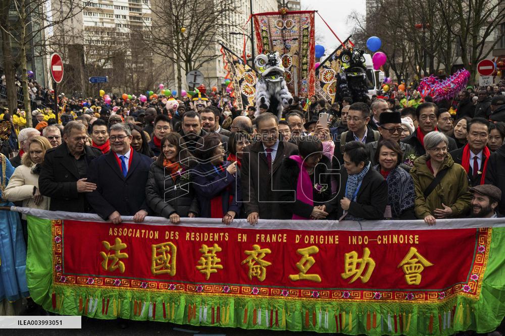 Chinese New Year Parade In Paris