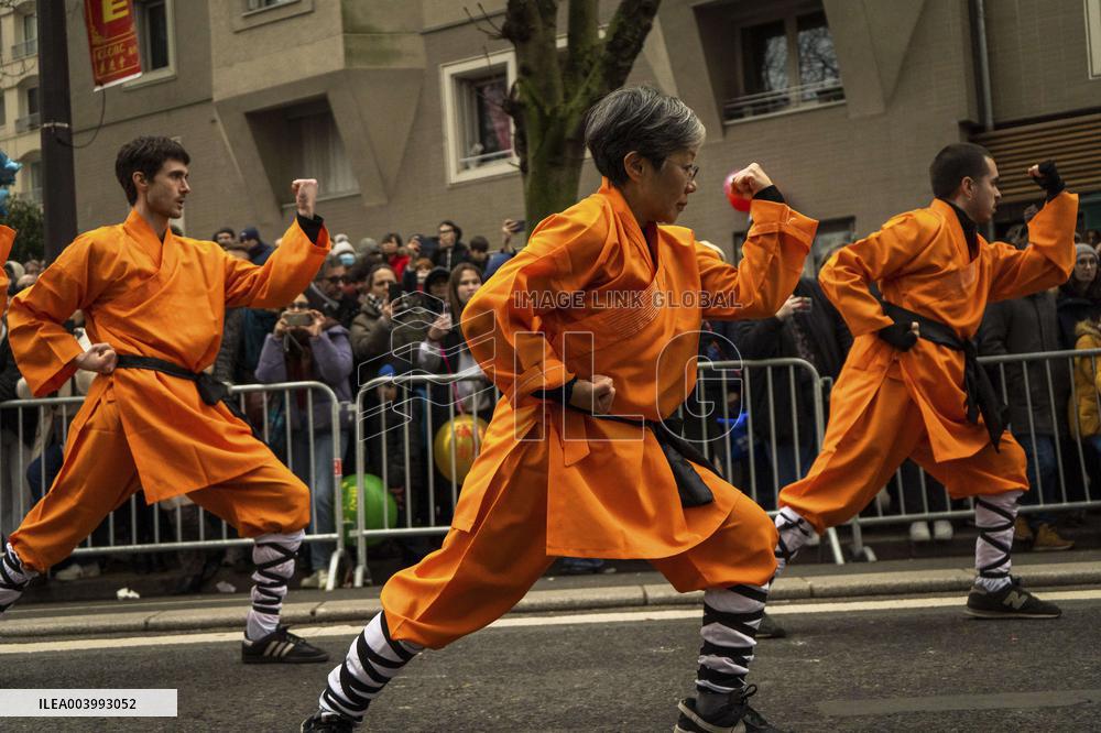 Chinese New Year Parade In Paris