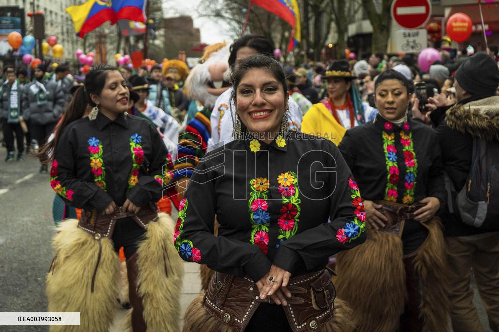 Chinese New Year Parade In Paris
