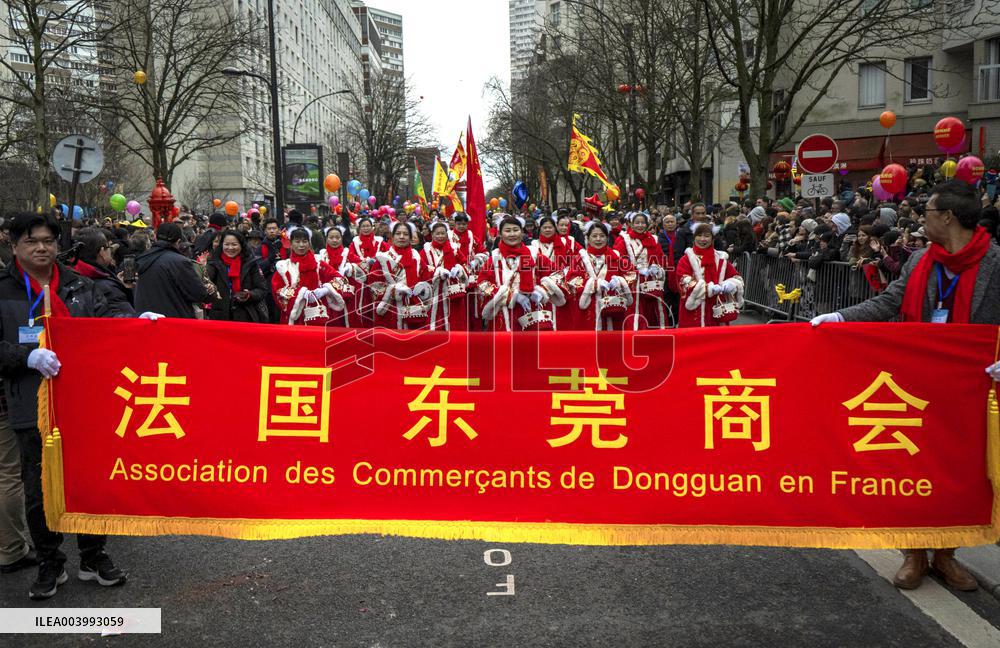 Chinese New Year Parade In Paris