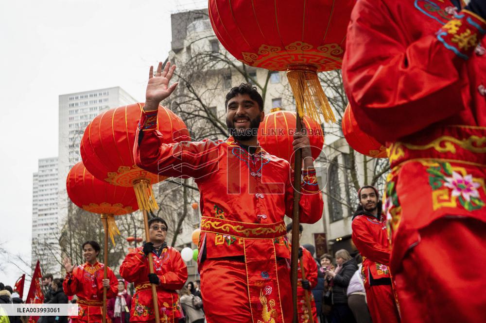 Chinese New Year Parade In Paris