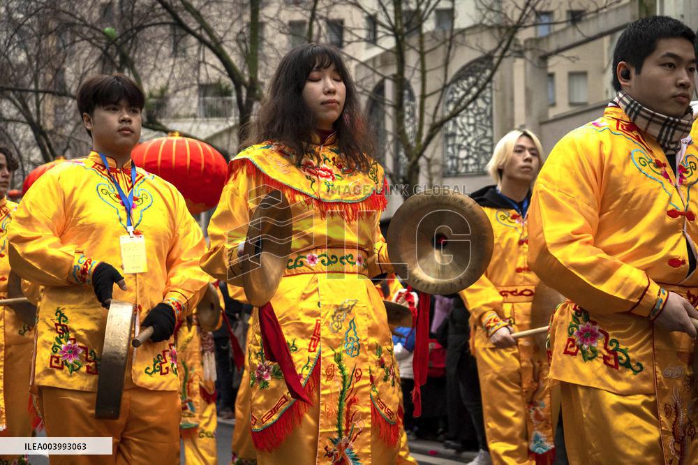 Chinese New Year Parade In Paris
