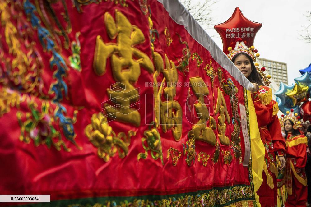 Chinese New Year Parade In Paris