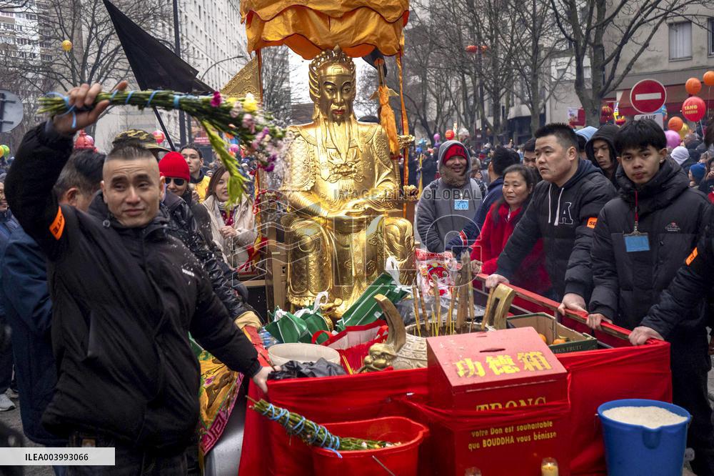 Chinese New Year Parade In Paris