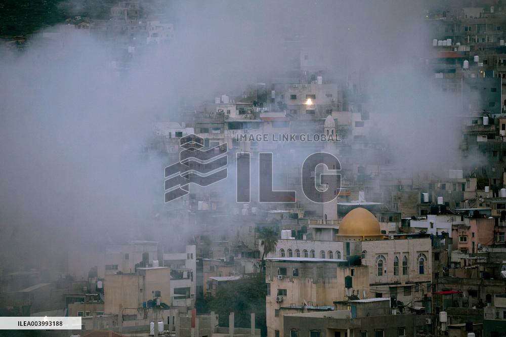 Israeli Forces Intensify Military Operations In Nur Shams Camp - West Bank