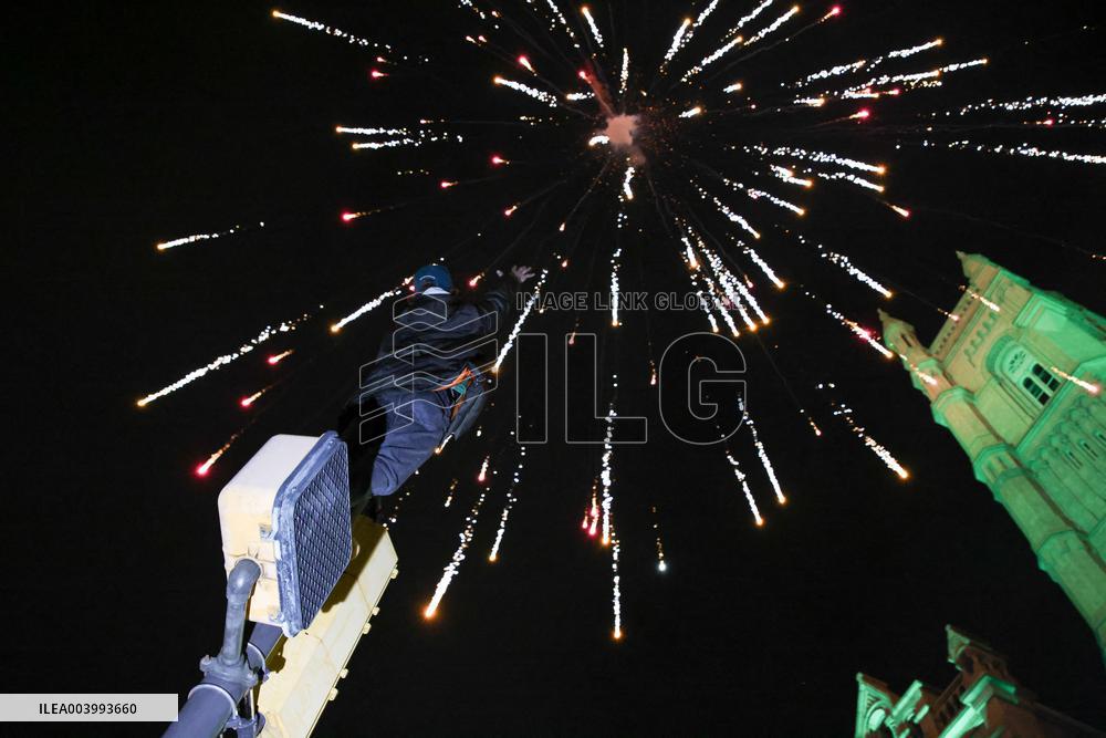 Philadelphia Eagles Fans Celebrate Super Bowl Win