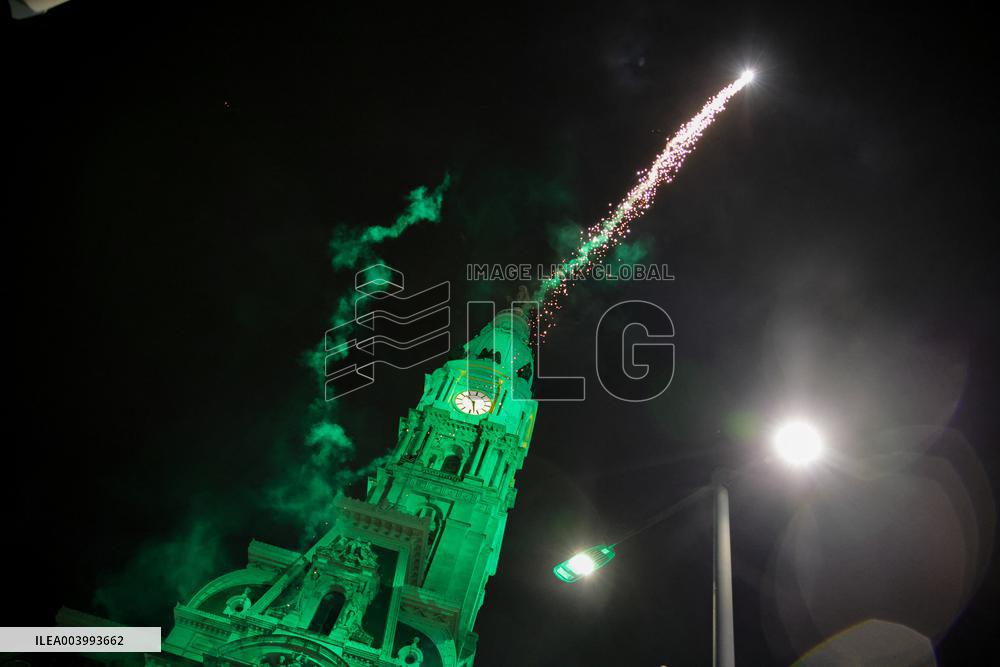 Philadelphia Eagles Fans Celebrate Super Bowl Win
