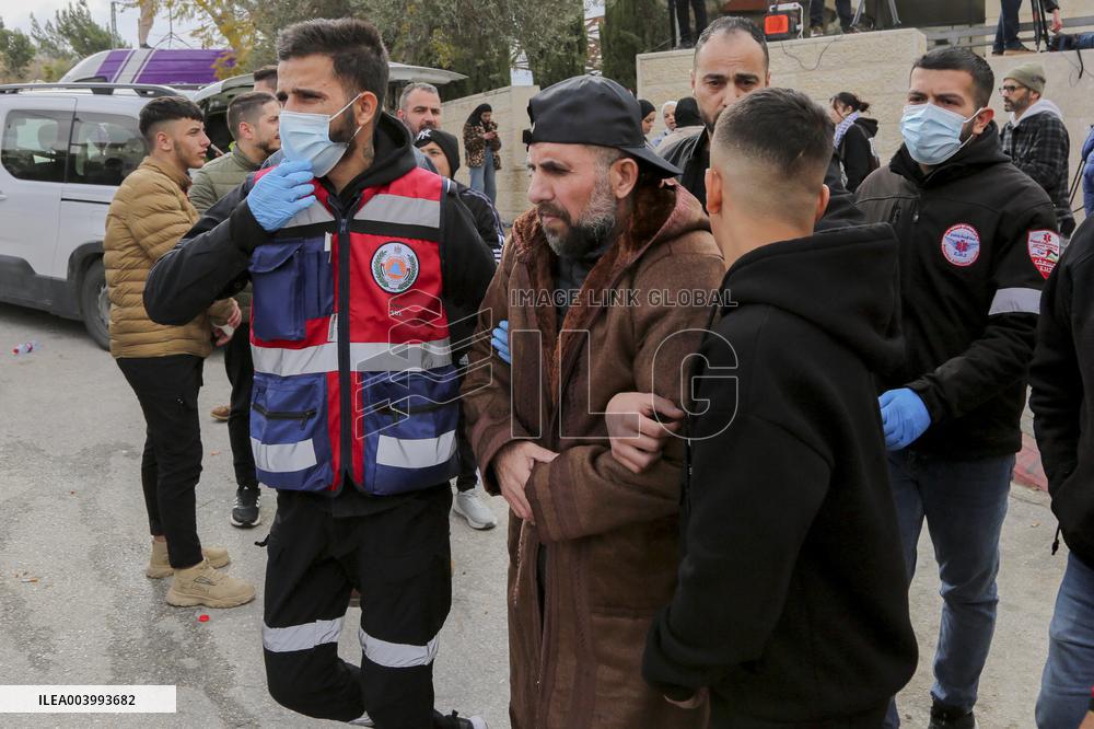 Released Palestinian Prisoners Arrive In Ramallah