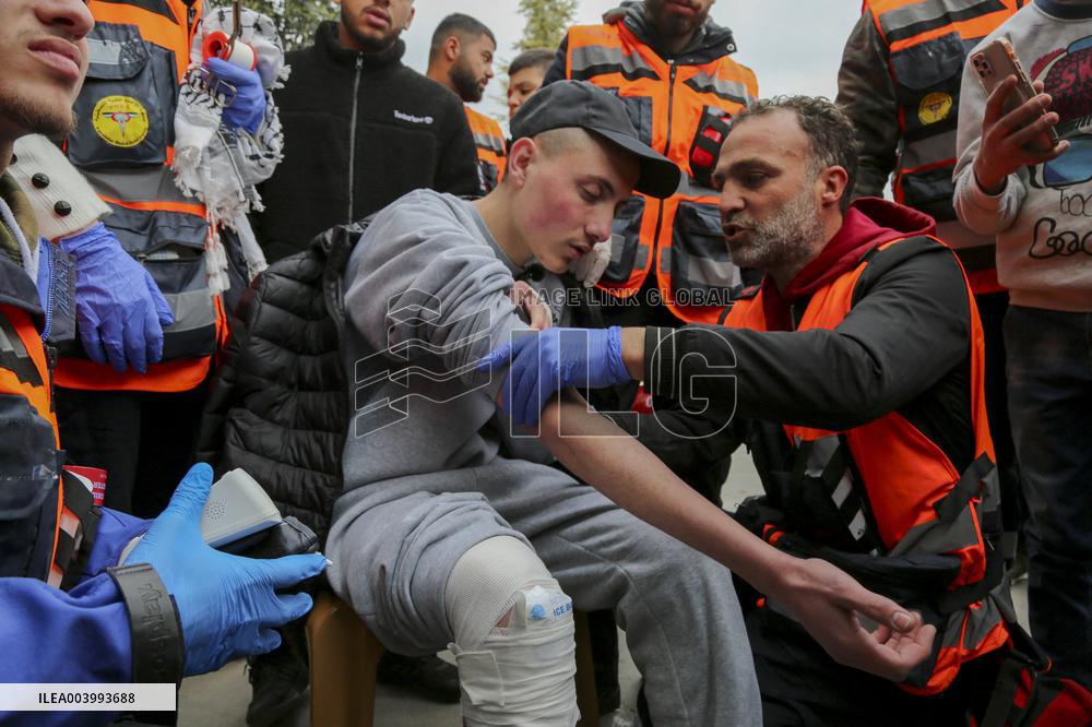 Released Palestinian Prisoners Arrive In Ramallah