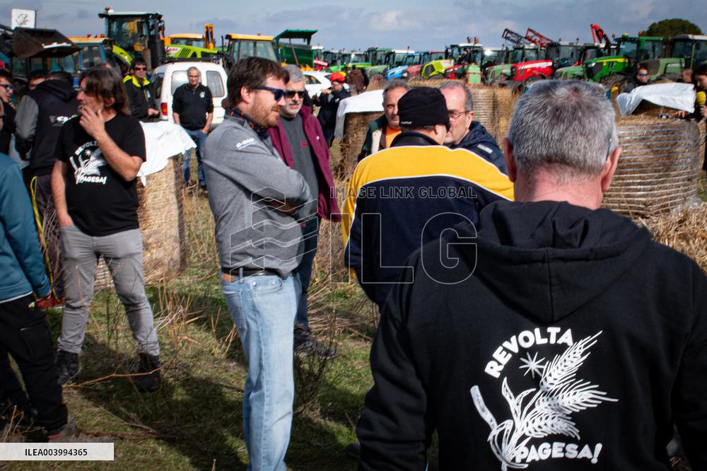 Catalonia Farmers Rally After Agreement - Spain