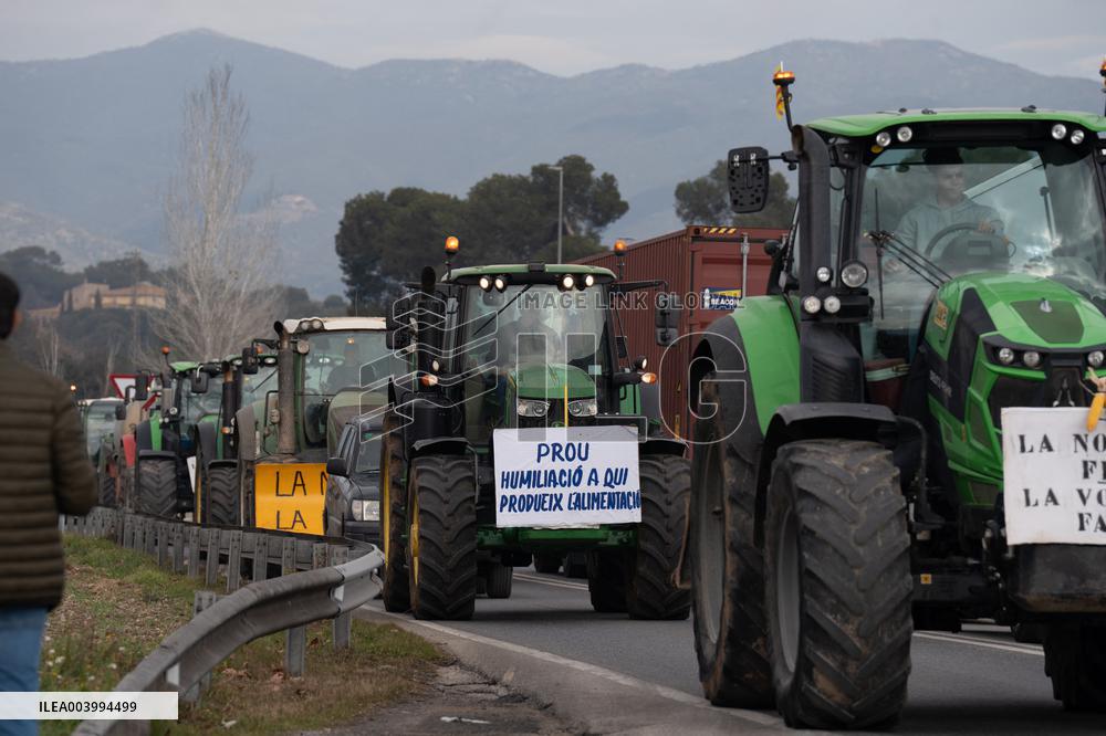 Catalonia Farmers Rally After Agreement - Spain