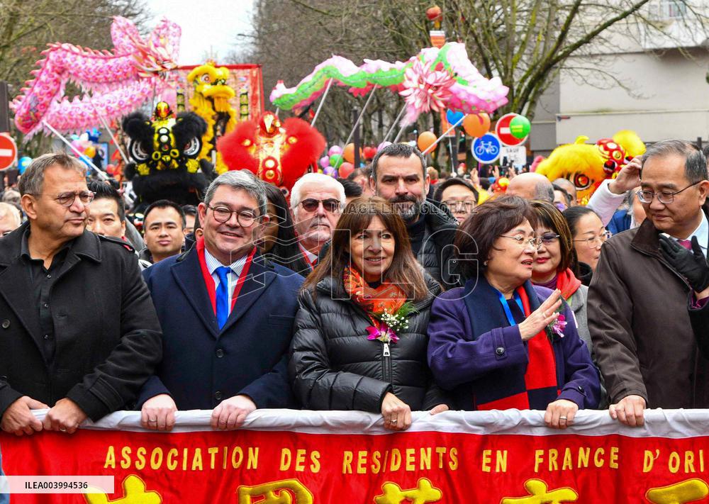 Chinese New Year Parade In Paris