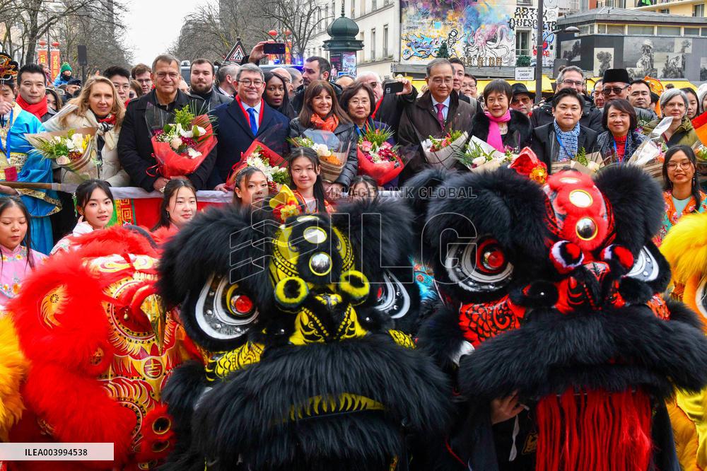 Chinese New Year Parade In Paris