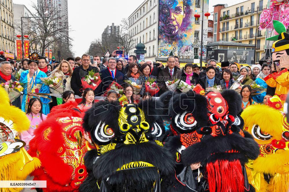 Chinese New Year Parade In Paris