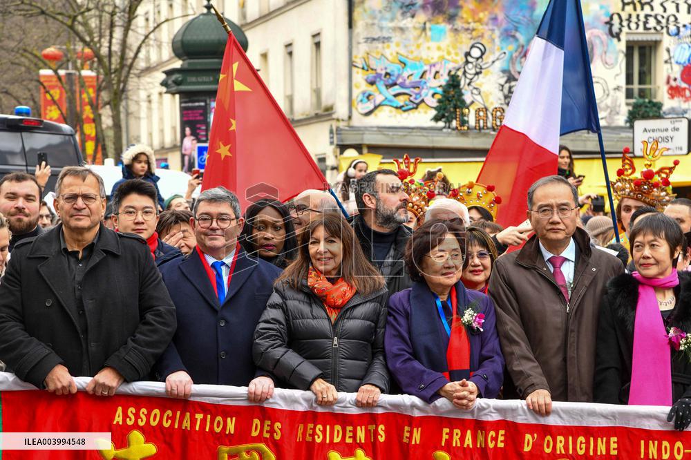 Chinese New Year Parade In Paris