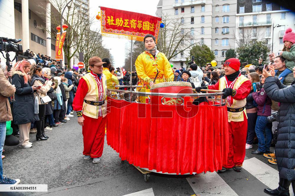 Chinese New Year Parade In Paris