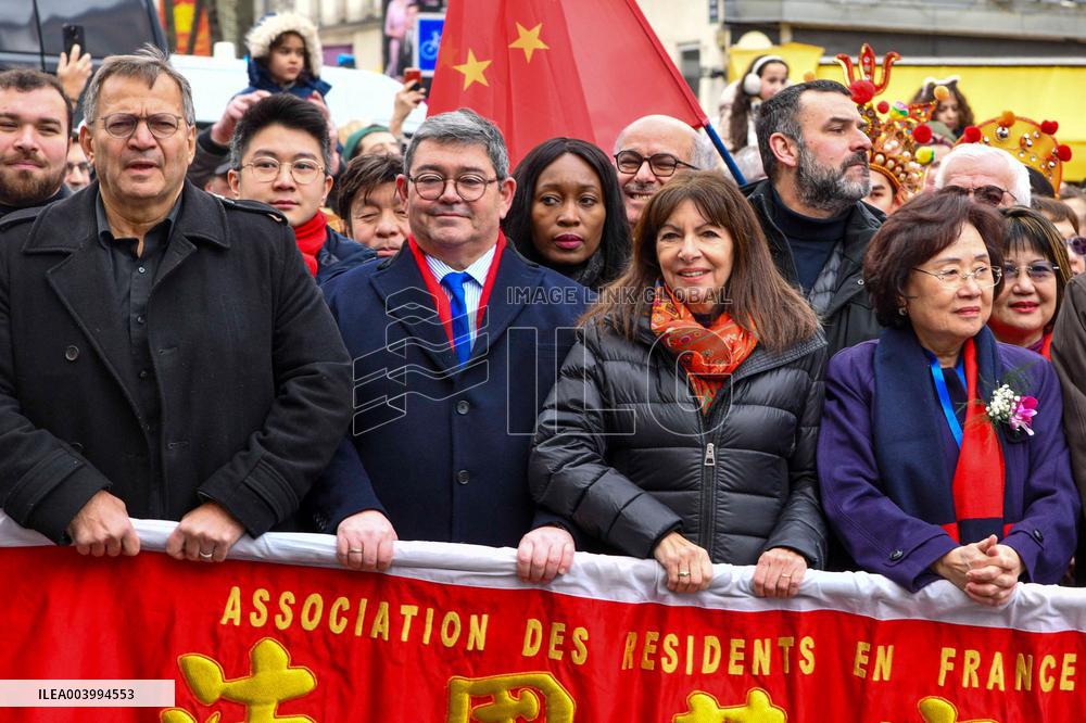 Chinese New Year Parade In Paris