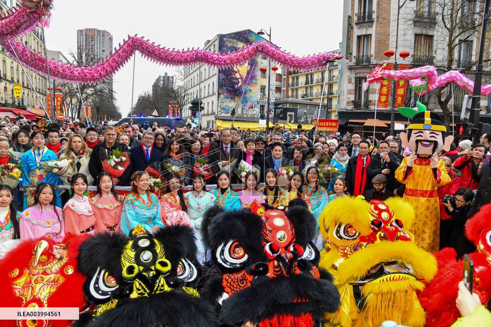 Chinese New Year Parade In Paris