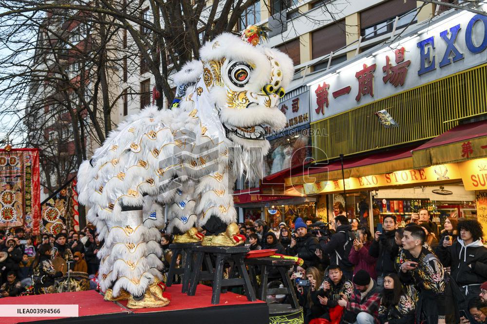 Chinese New Year Parade In Paris