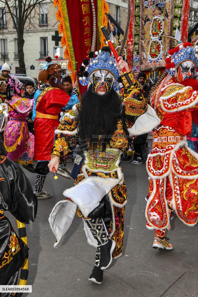 Chinese New Year Parade In Paris