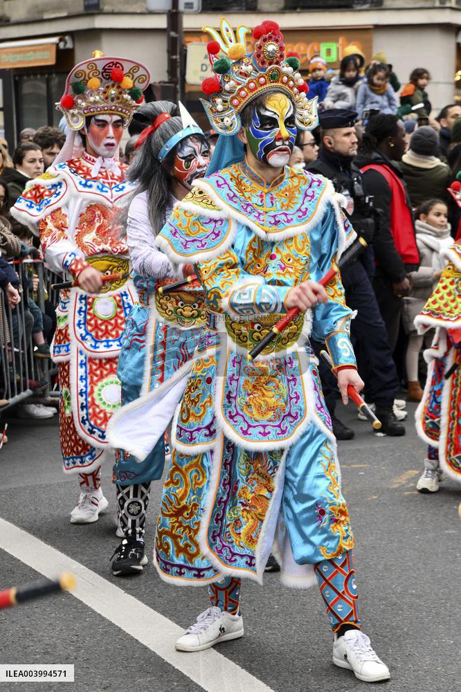 Chinese New Year Parade In Paris