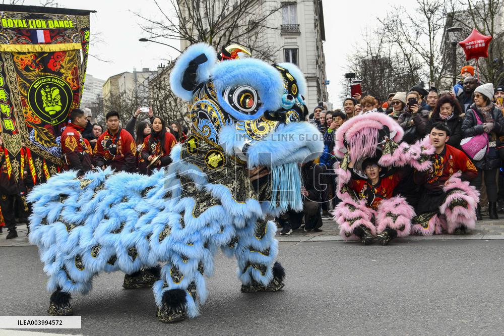 Chinese New Year Parade In Paris