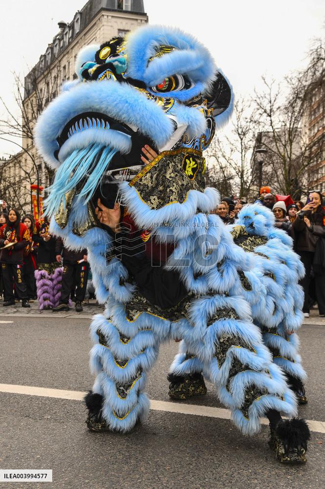 Chinese New Year Parade In Paris