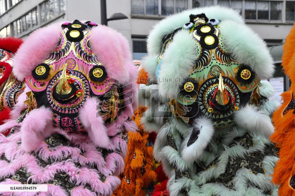 Chinese New Year Parade In Paris