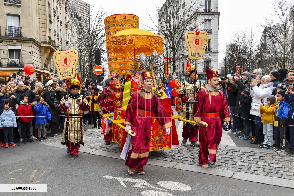 Chinese New Year Parade In Paris