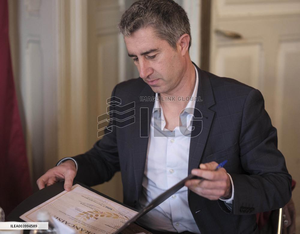 Harkis Childs French Nationality Law Ceremony - Doullens