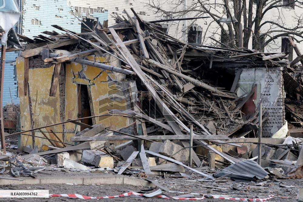 Russian troops launch 500kg bomb at Kramatorsk