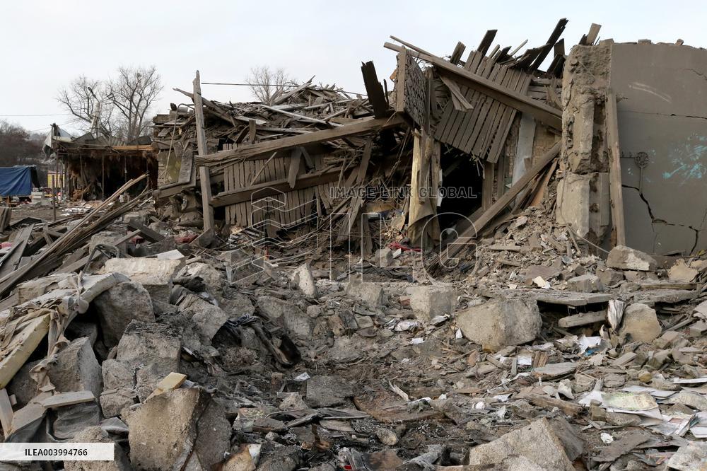 Russian troops launch 500kg bomb at Kramatorsk