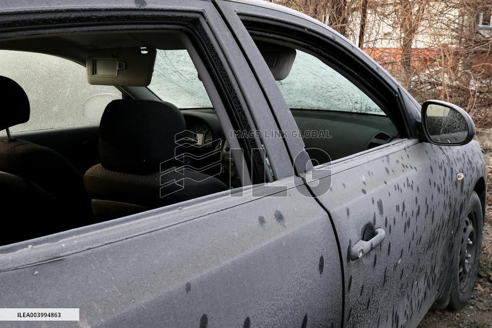 Russian troops launch 500kg bomb at Kramatorsk