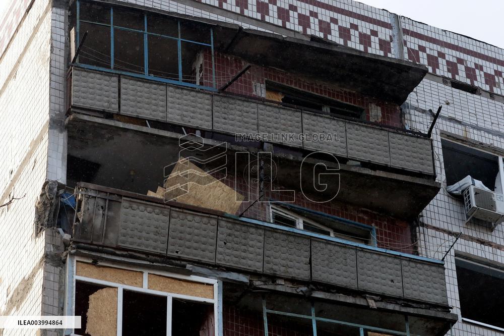 Russian troops launch 500kg bomb at Kramatorsk