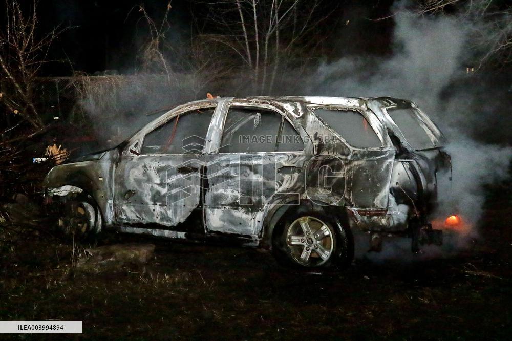 Russian troops launch 500kg bomb at Kramatorsk