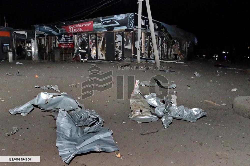 Russian troops launch 500kg bomb at Kramatorsk