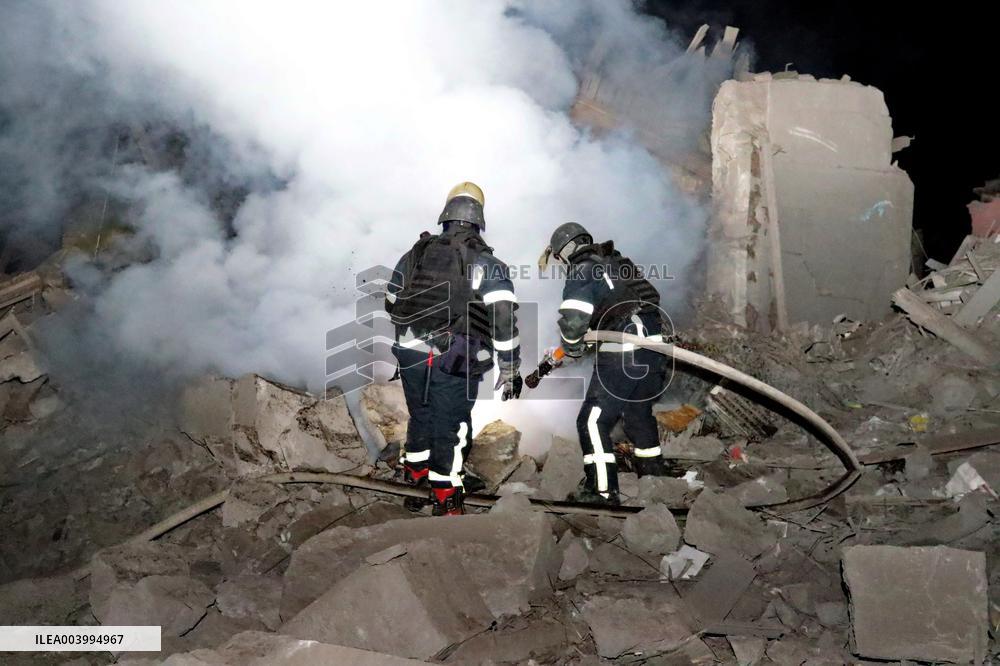 Russian troops launch 500kg bomb at Kramatorsk