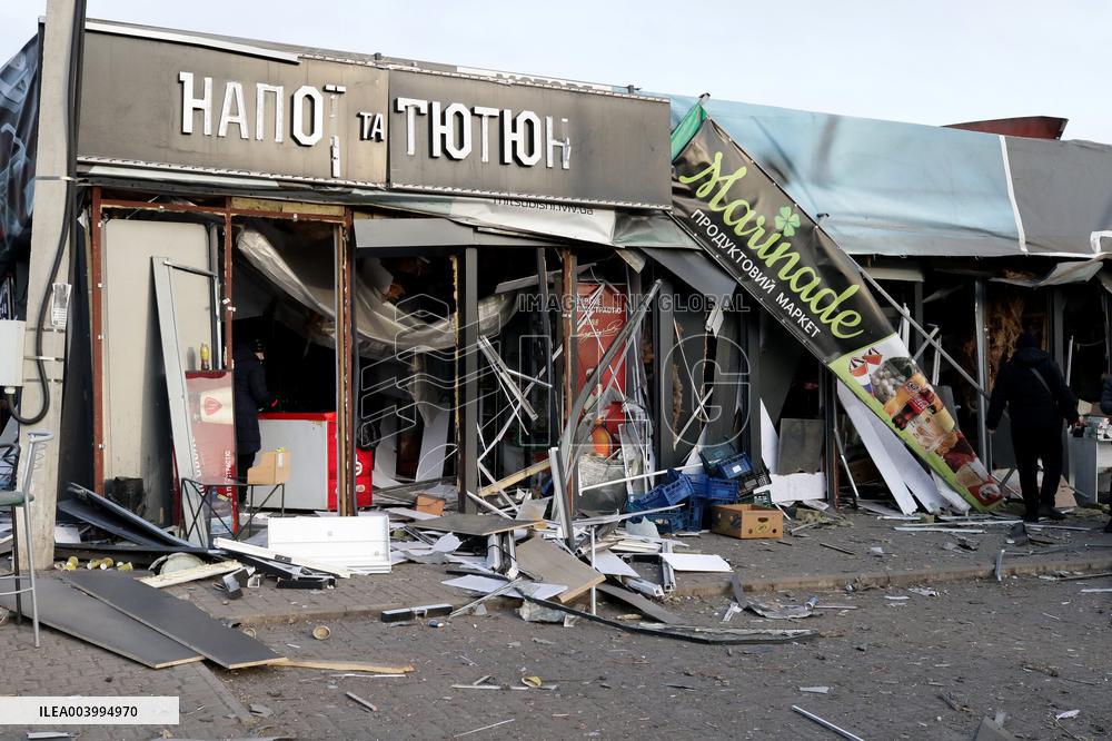 Russian troops launch 500kg bomb at Kramatorsk