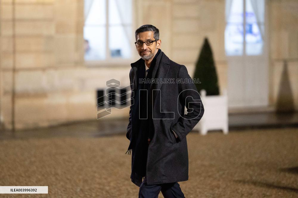 Arrivals for a State Dinner at the Elysee during the AI Action Summit - Paris RL