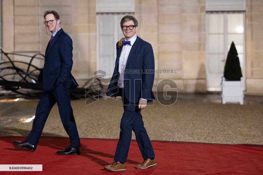 Arrivals for a State Dinner at the Elysee during the AI Action Summit - Paris RL