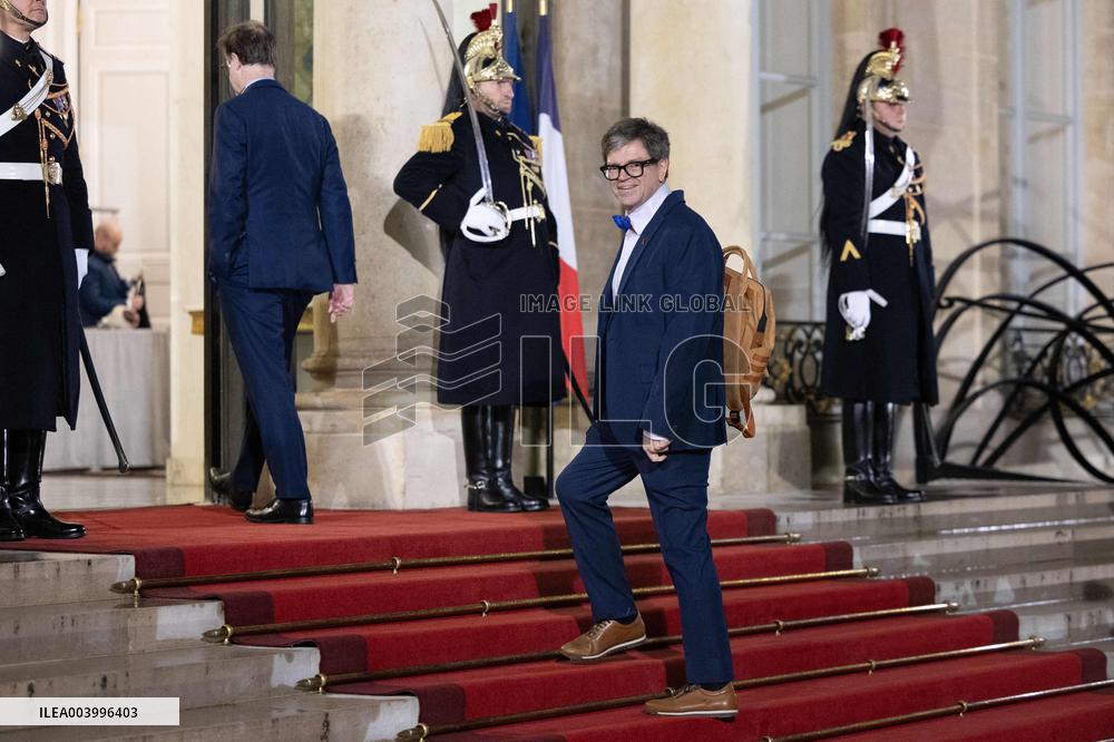 Arrivals for a State Dinner at the Elysee during the AI Action Summit - Paris RL