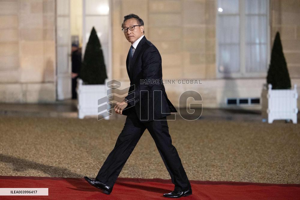 Arrivals for a State Dinner at the Elysee during the AI Action Summit - Paris RL