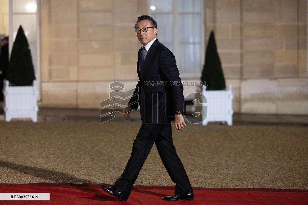 Arrivals for a State Dinner at the Elysee during the AI Action Summit - Paris RL