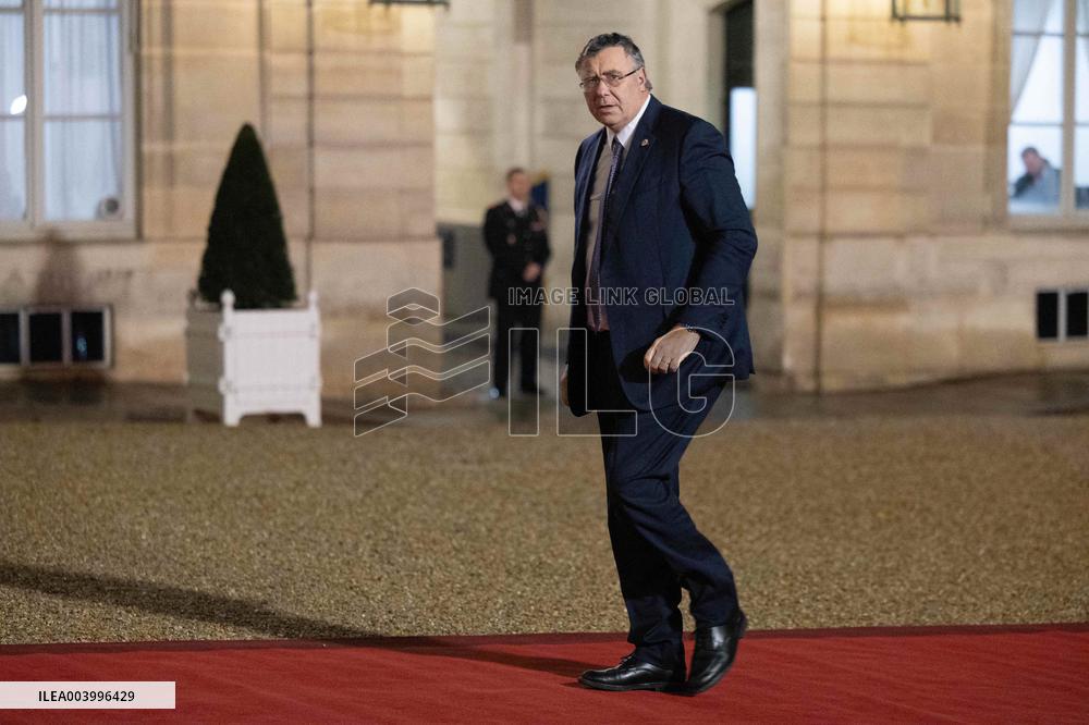 Arrivals for a State Dinner at the Elysee during the AI Action Summit - Paris RL