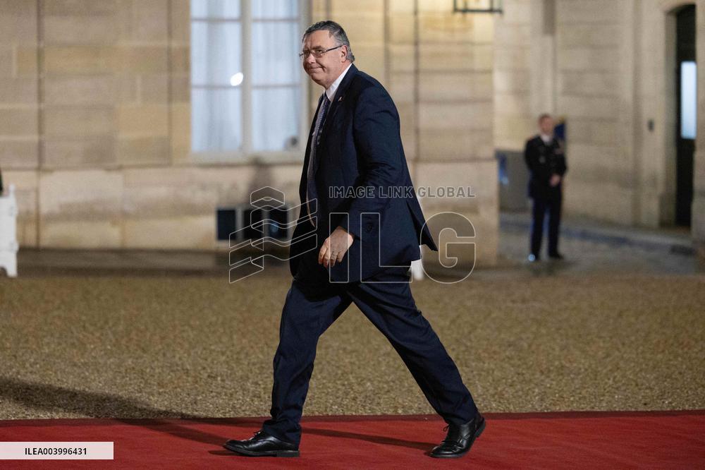 Arrivals for a State Dinner at the Elysee during the AI Action Summit - Paris RL